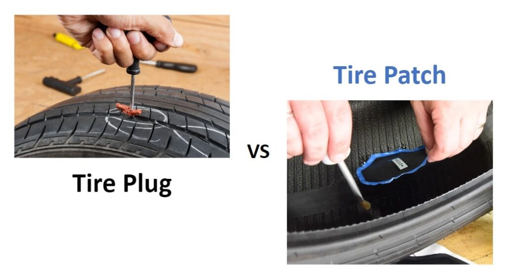 Tire Plug vs Patch
