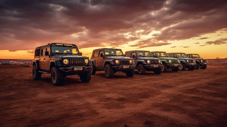 4x4 vehicles