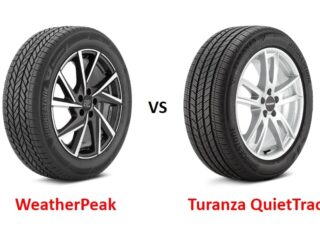 Bridgestone Weatherpeak vs Bridgestone Turanza Quiettrack