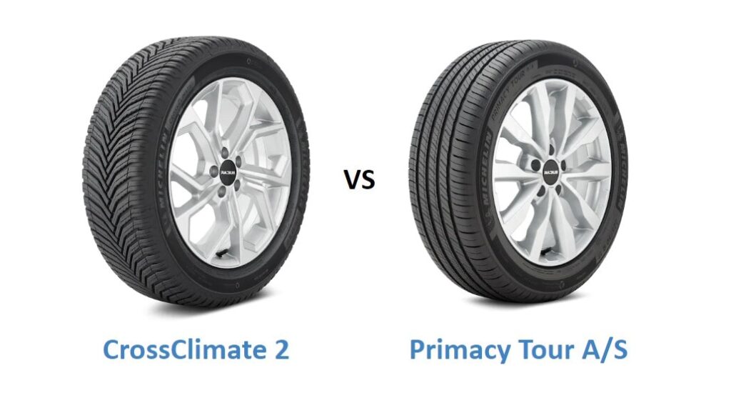 Michelin CrossClimate 2 vs Michelin Primacy Tour A/S