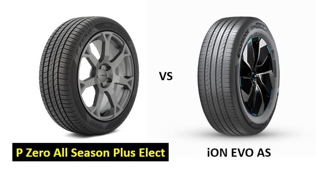 Pirelli P Zero All Season Plus Elect vs Hankook iON EVO AS