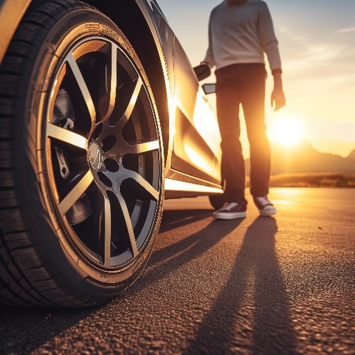 Smooth ride with correct inflated tires