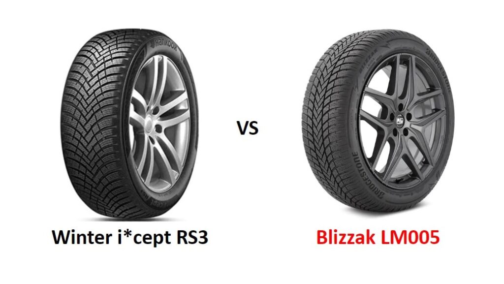 Hankook Winter i*cept RS3 vs Bridgestone Blizzak LM005