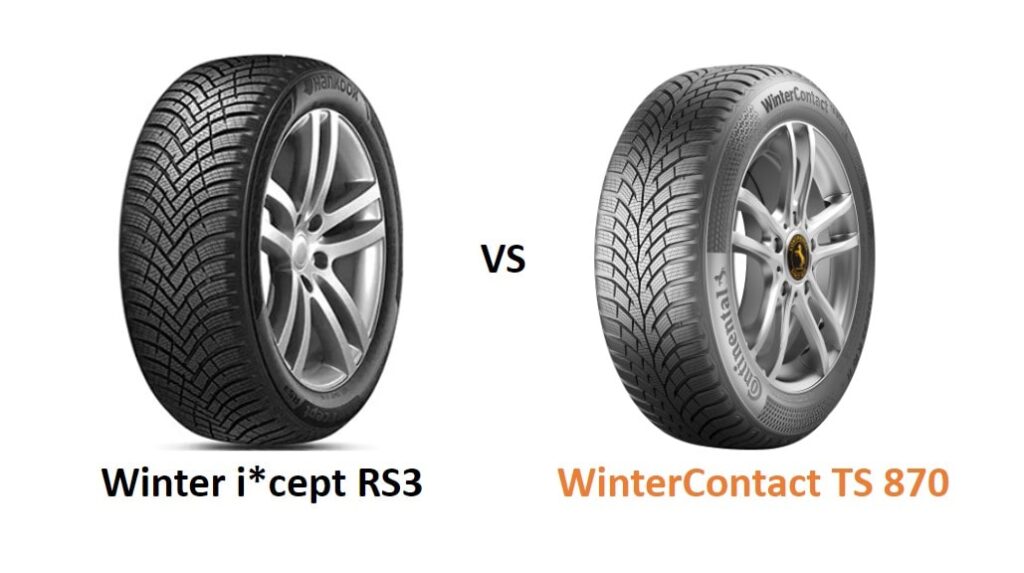 Hankook Winter i*cept RS3 vs Continental WinterContact TS 870