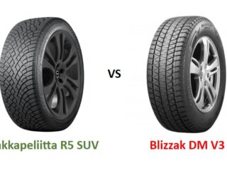 Nokian Hakkapeliitta R5 SUV vs Bridgestone Blizzak DM V3