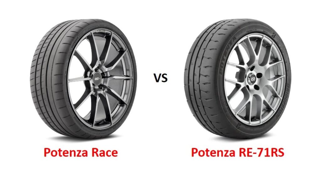 Bridgestone Potenza Race vs Bridgestone Potenza RE-71RS