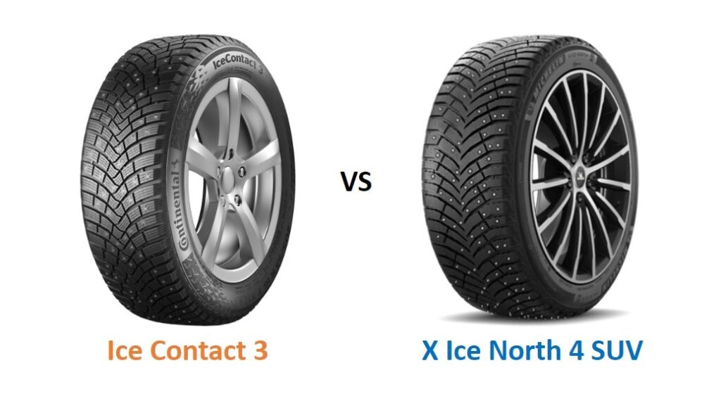 Continental IceContact 3 vs Michelin X Ice North 4 SUV