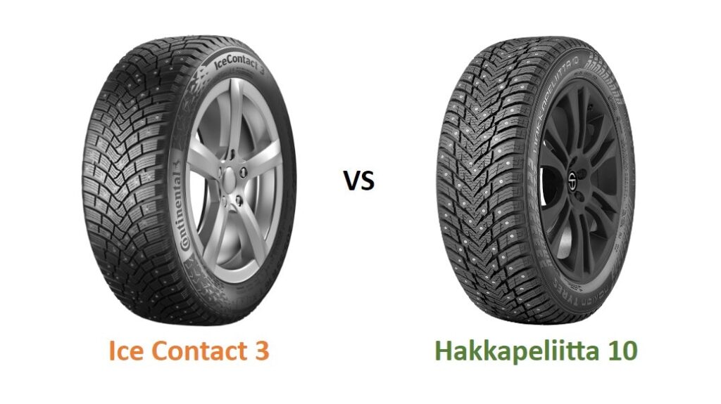 Continental IceContact 3 vs Nokian Hakkapeliitta 10 SUV