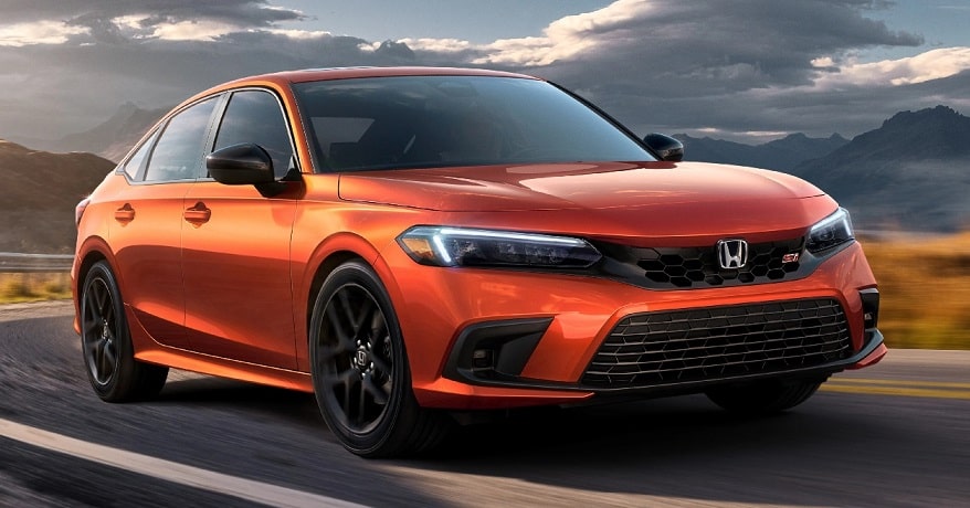 Testing vehicle choice : Honda Civic SI