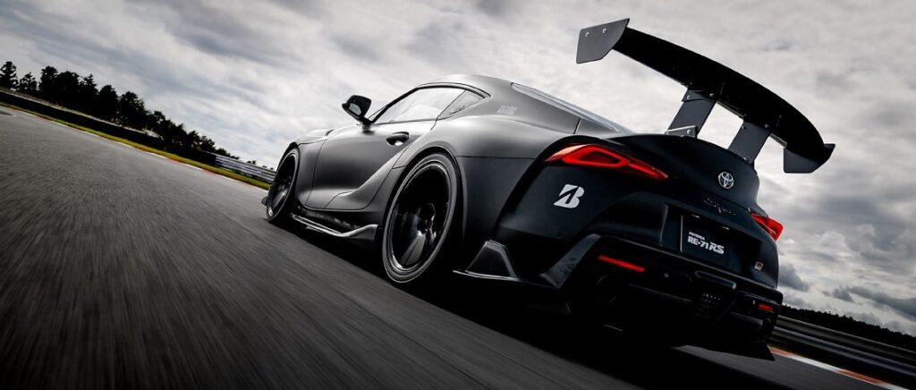 Toyota Supra with Potenza RE-71RS
