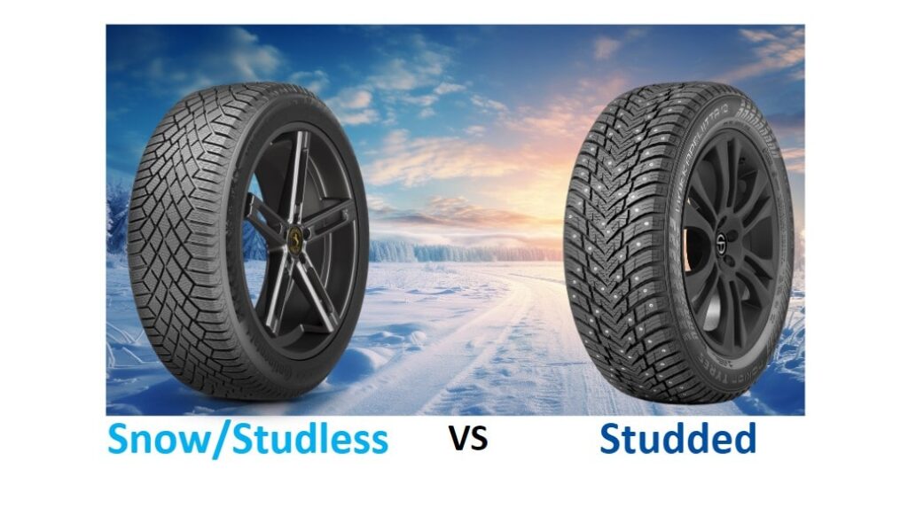 Snow/Studless/Nordic vs. Studded Tires