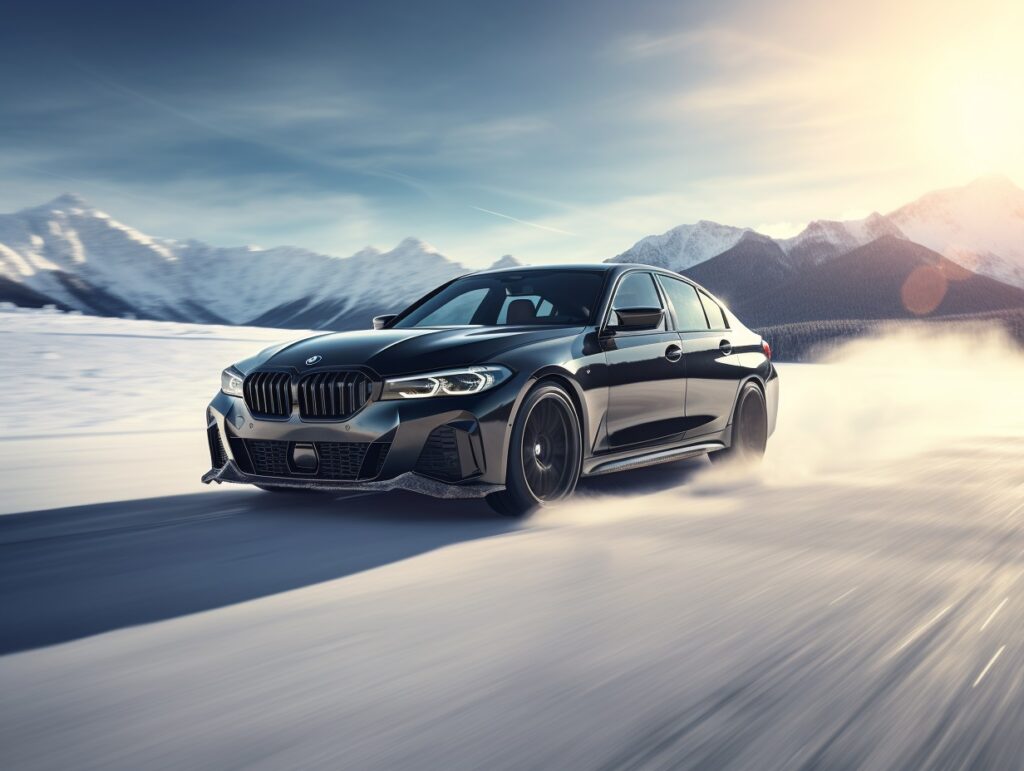 Testing Vehicle of Choice: BMW 3 series on snow handling