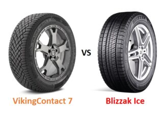 Continental VikingContact 7 vs Bridgestone Blizzak Ice
