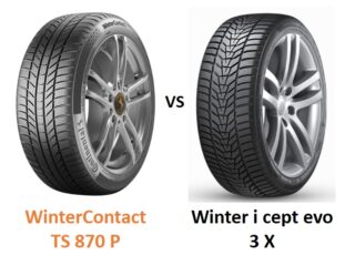Continental WinterContact TS 870 P vs Hankook Winter i cept evo 3 X