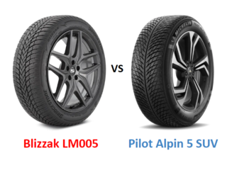 Bridgestone Blizzak LM005 vs Michelin Pilot Alpin 5 SUV