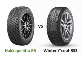 Nokian Hakkapeliitta R5 vs Hankook Winter I*Cept IZ2