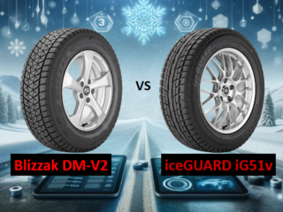 Bridgestone Blizzak DM-V2 vs Yokohama iceGUARD iG51v