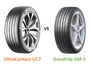 Premium vs Budget tires: Continental UltraContact UC7 vs Goodtrip GM-5