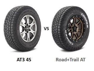 Cooper Discoverer AT3 4S vs Cooper Discoverer Road+Trail AT