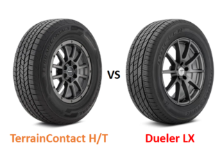 Continental TerrainContact H/T vs Bridgestone Dueler LX