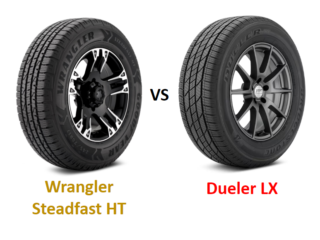 Goodyear Wrangler Steadfast HT vs Bridgestone Dueler LX