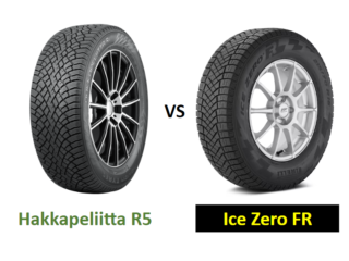 Nokian Hakkapeliitta R5 vs Pirelli Ice Zero FR