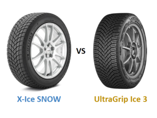 Michelin X Ice Snow vs Goodyear UltraGrip Ice 3