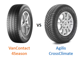 Continental VanContact 4Season vs Michelin Agilis CrossClimate