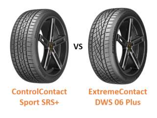 Continental ControlContact Sport SRS+ vs ExtremeContact DWS 06 Plus