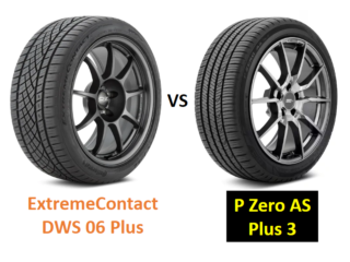Continental ExtremeContact DWS 06 PLUS vs Pirelli P Zero AS Plus 3