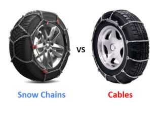 Snow Chains vs Cables