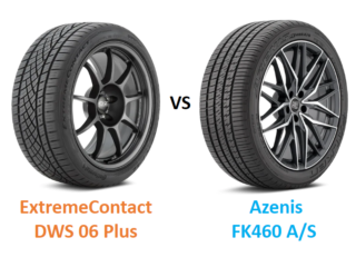 Continental ExtremeContact DWS 06 PLUS vs Falken Azenis FK460 A/S