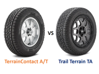 Continental TerrainContact A/T vs BFGoodrich Trail Terrain TA