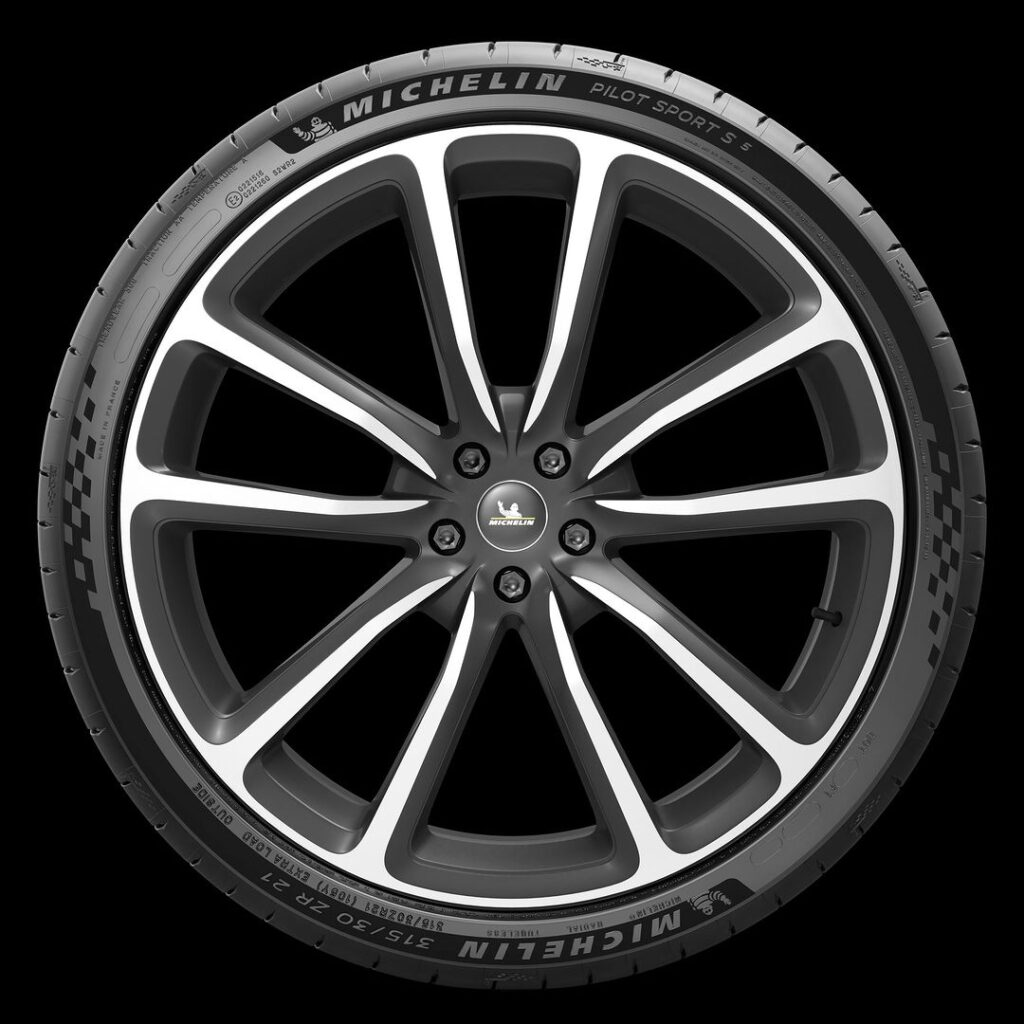 The amazing Michelin Pilot Sport S5 in an OE size of 315/30 ZR21