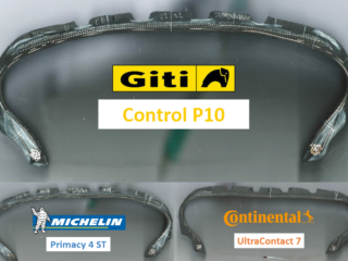 Cross Section of Giti Control P10
