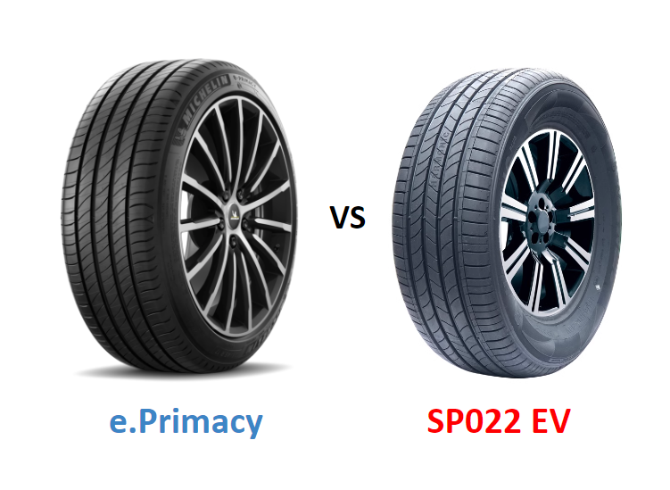 Michelin e.Primacy vs Wanli SP022 EV