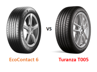 Continental EcoContact 6 vs Bridgestone Turanza T005