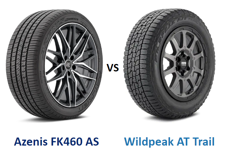 Falken Azenis FK460 AS vs Falken Wildpeak AT Trail