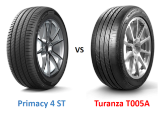 Michelin Primacy 4 ST vs Bridgestone Turanza T005A