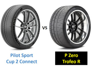 Michelin Pilot Sport Cup 2 Connect vs Pirelli P Zero Trofeo R