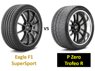 Goodyear Eagle F1 SuperSport vs Pirelli P Zero Trofeo R