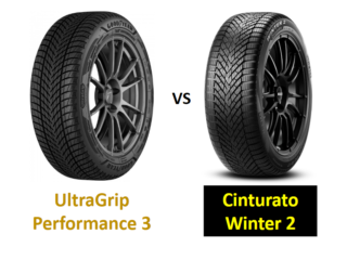 Goodyear UltraGrip Performance 3 vs Pirelli Cinturato Winter 2