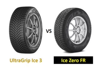 Goodyear UltraGrip Ice 3 vs Pirelli Ice Zero FR