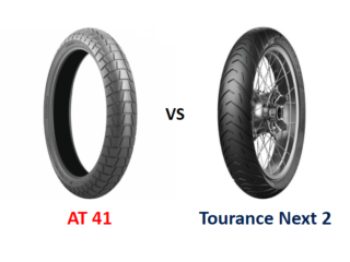 Bridgestone AT 41 vs Metzeler Tourance Next 2