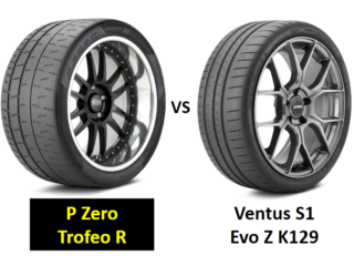 Pirelli P Zero Trofeo R vs Hankook Ventus S1 Evo Z K129