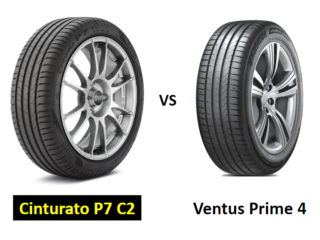 Pirelli Cinturato P7 C2 vs Hankook Ventus Prime 4