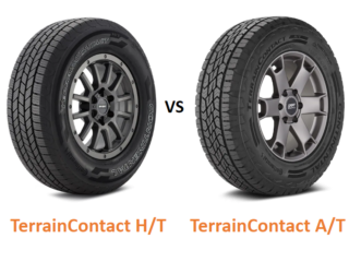 Continental TerrainContact H/T vs Continental TerrainContact A/T