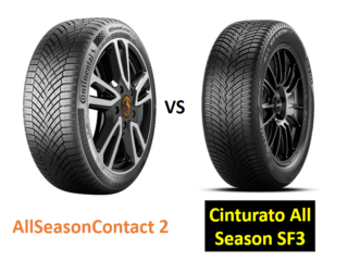 Continental AllSeasonContact 2 vs Pirelli Cinturato All Season SF3