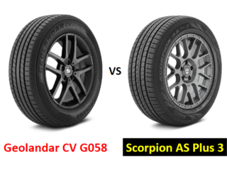 Yokohama Geolandar CV G058 vs Pirelli Scorpion AS Plus 3