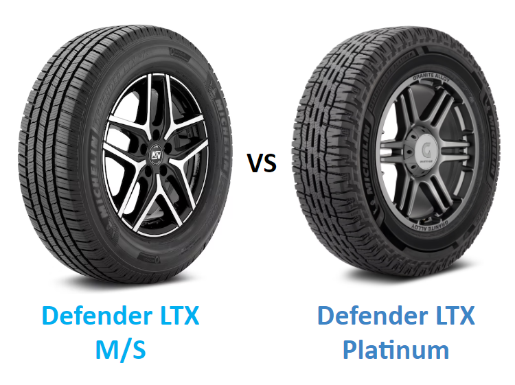 Michelin Defender LTX M/S vs Michelin Defender LTX Platinum - Top Tire ...